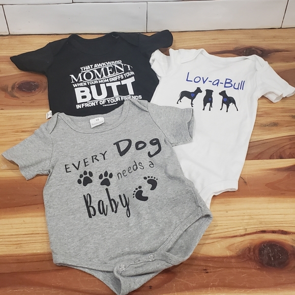 Dog Baby Onesie Bundle - Picture 1 of 5
